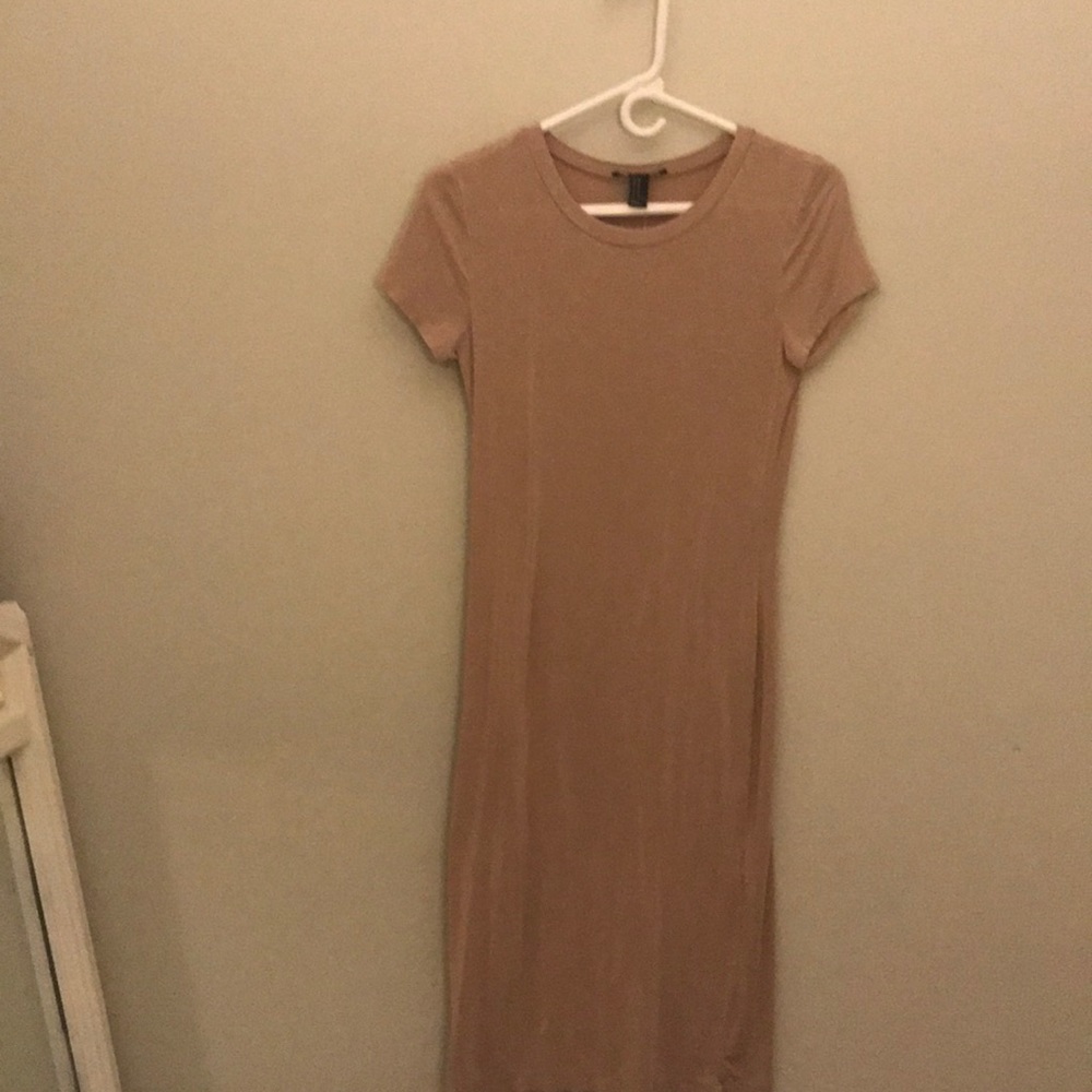 Nude Maxi Dress